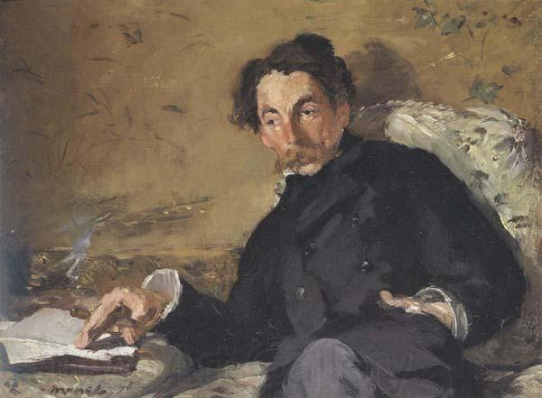 Edouard Manet Portrait de Stephane Mallarme (mk40) Spain oil painting art